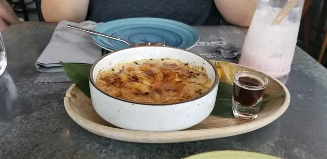 Banana Crème brûlée