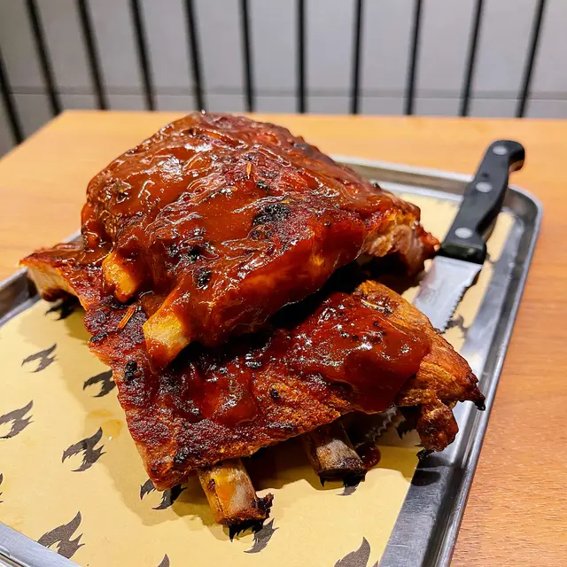 Espresso BBQ Duroc Pork Baby Back Ribs (Half Rack)