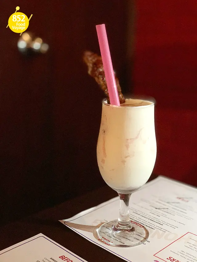 Salted Caramel with Bacon Milkshake