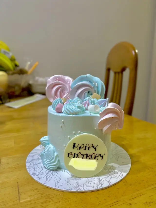 Topped with Tasty Handmade Meringues, Filled with Strawberry Jelly, Chocolate Sponge & Chocolate Crunch