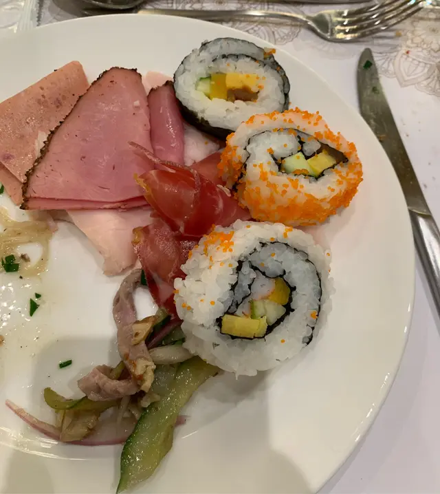 冷盤,壽司酸到爆