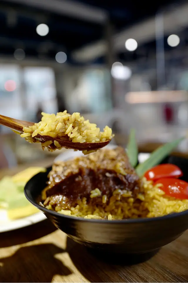 峇里式豬肋骨飯