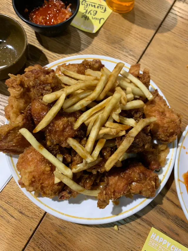 輕盈蒜蜜脆炸雞