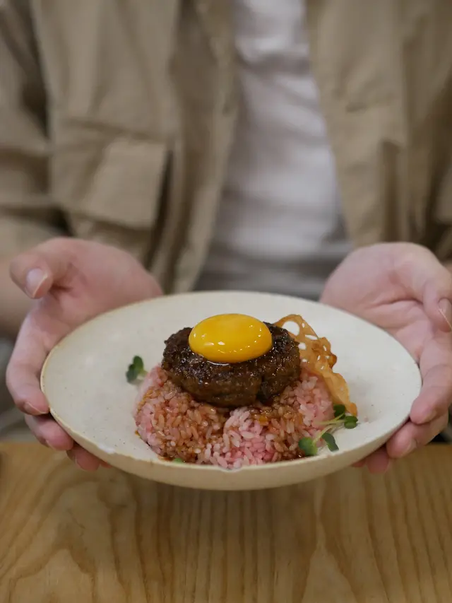 和王牛漢堡丼