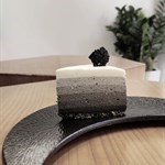 黑芝麻cream  cheese  cake  