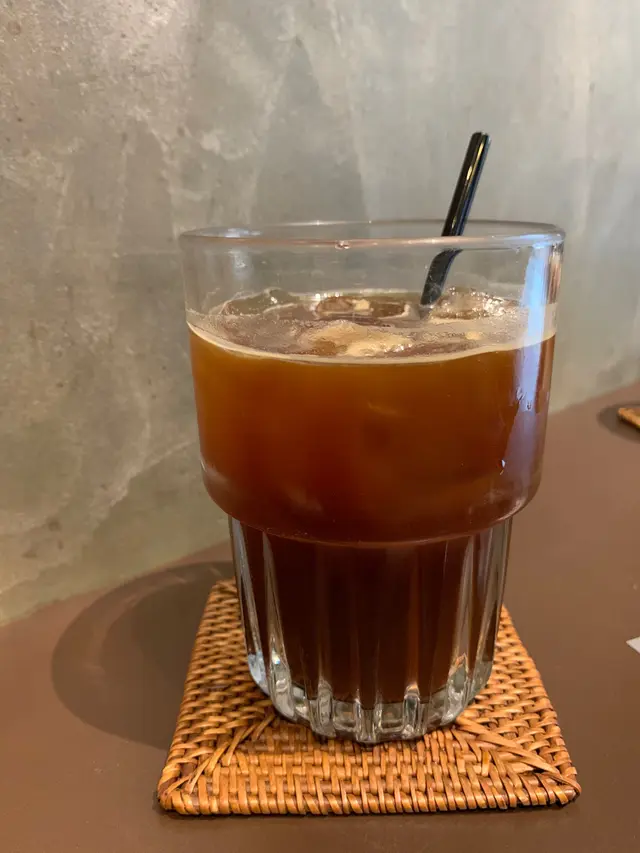 Iced long black