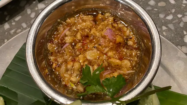 咖喱魚餅的醬汁