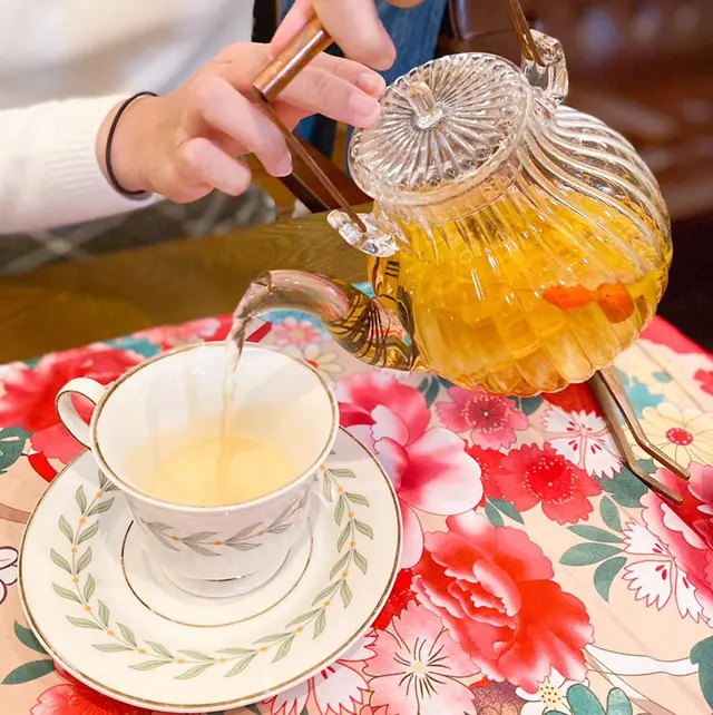 金絲黃菊雪梨茶