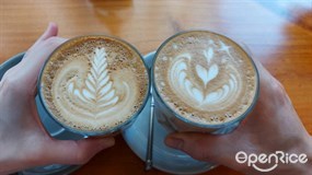 Brownsugar latte,Cappuccino  - AFTER TEN in Yuen Long 