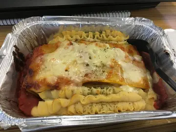 肉酱千层面配薯蓉