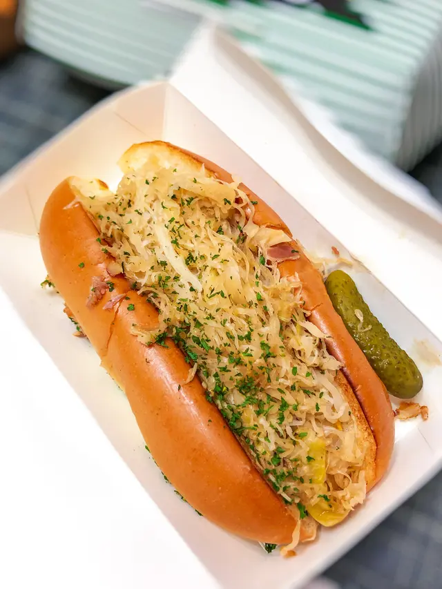 德國酸菜熱狗