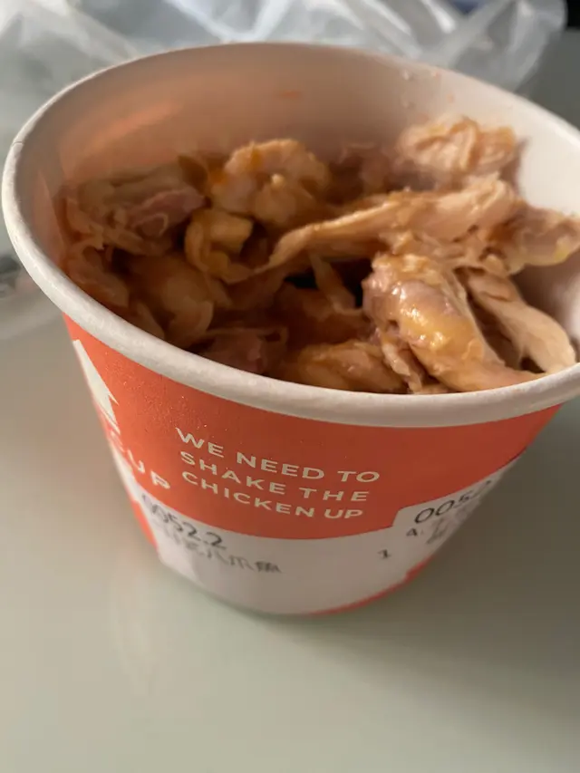 手撕雞冷麵加八爪魚