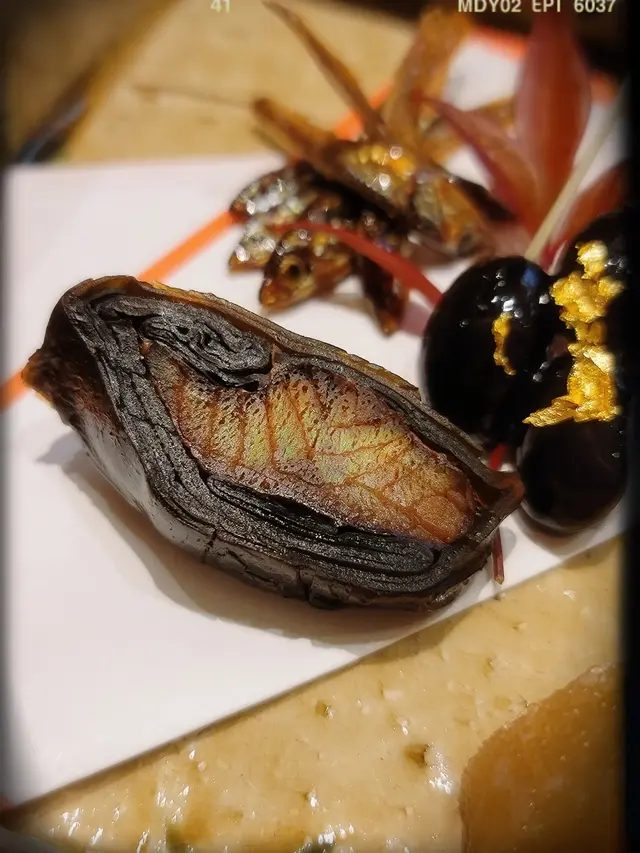 前菜拼盤:昆布希靈魚卷