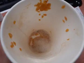 柑牛牛奶泡沫咖啡