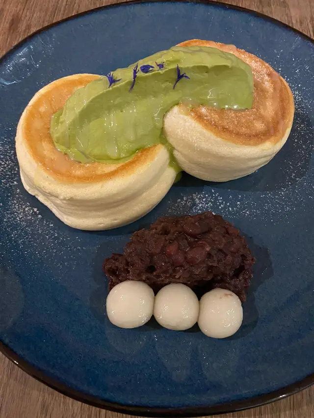 京都宇治抹茶忌廉紅豆小丸子梳乎厘班戟