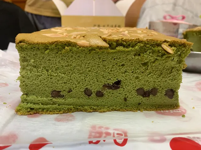 紅豆抹茶古早味蛋糕