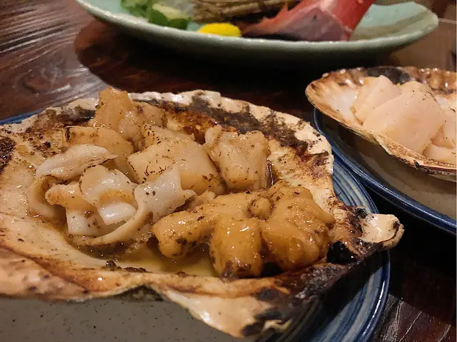 黑松露牛油燒帶子