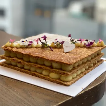 原味吉士海鹽焦糖拿破崙