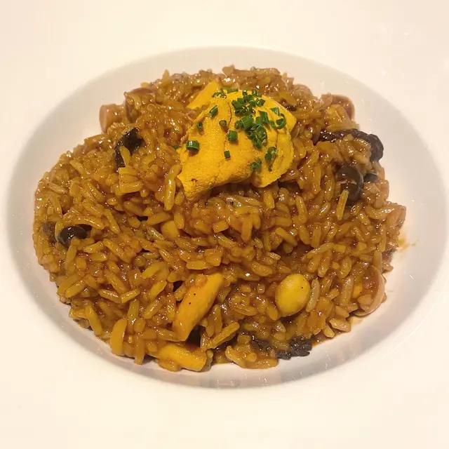 松茸羊肚菌海膽燴飯
