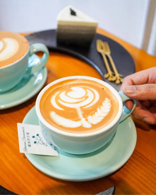 焦糖花生鮮奶咖啡