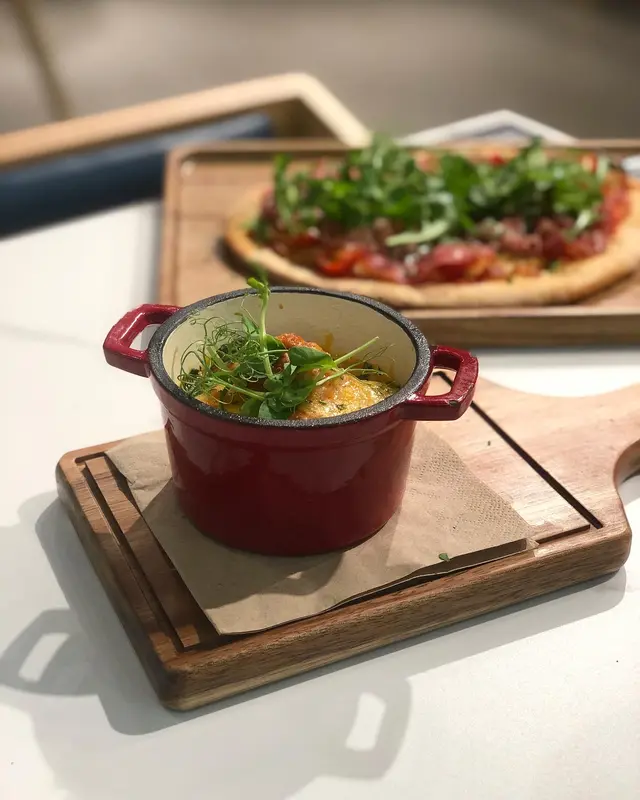 芝士茄汁焗素肉丸