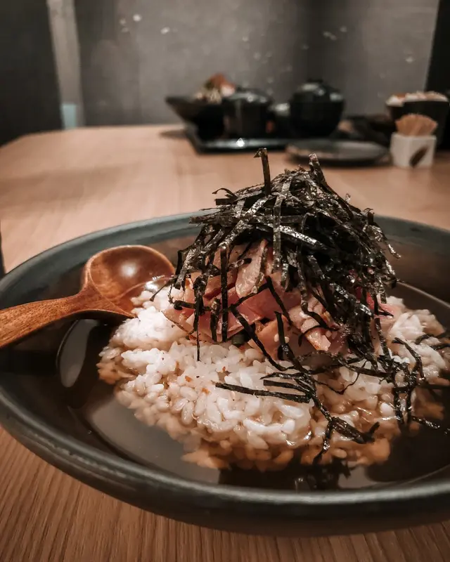 火炙吞拿魚茶漬飯