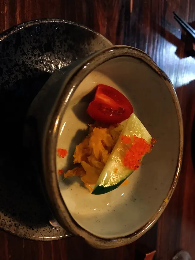 師傅話個南瓜係喺電櫃dry  aged  左七日～無落糖但甜到不得了