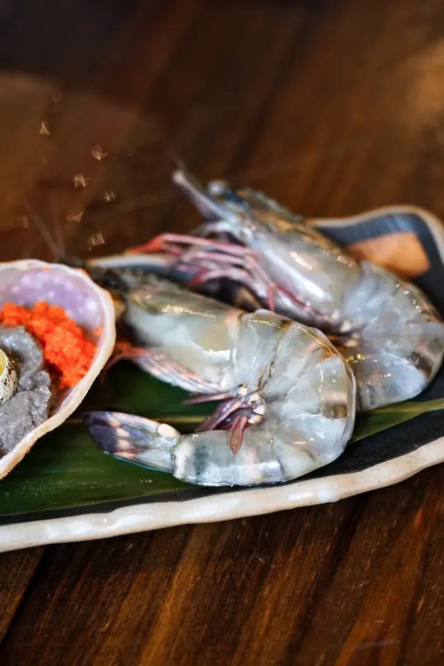大海老殼燒