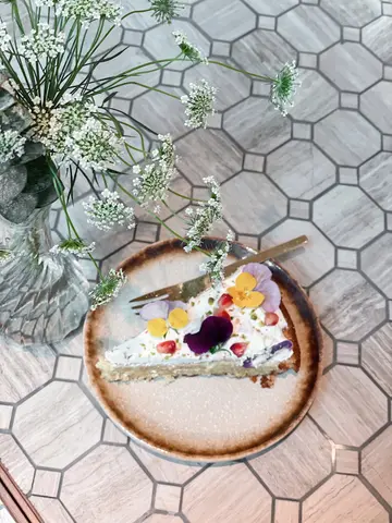 Confetti Sliced Cake