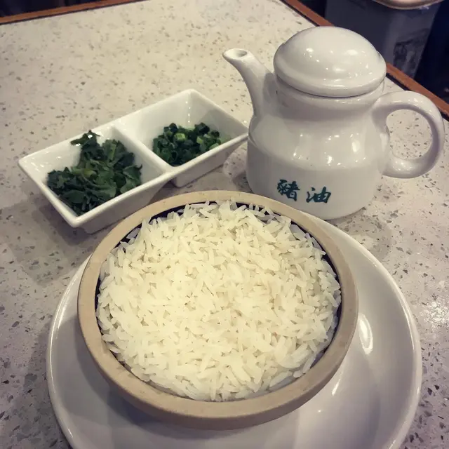 豬油撈飯