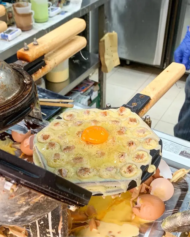 豬柳蛋雞蛋仔