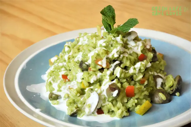 泰式青咖哩意大利飯 