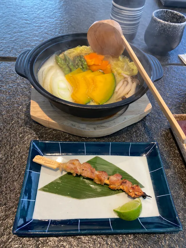 雜菜稻庭烏冬及雞軟骨