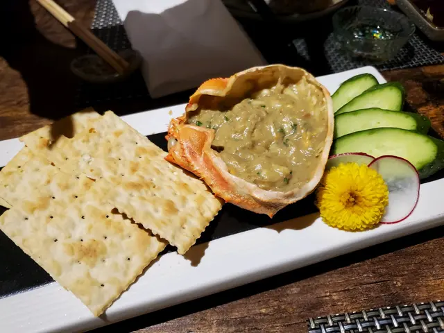 松葉蟹膏甲羅燒