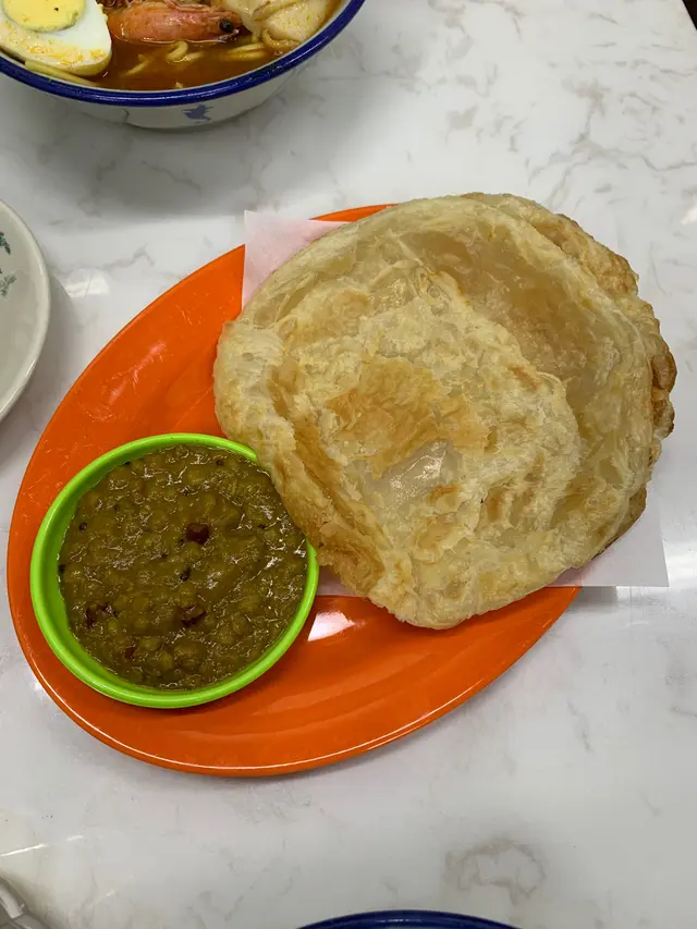 話知你啦薄餅配咖哩