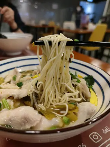 酸菜鱼面