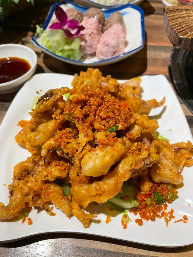 鹽香脆炸魷魚鬚