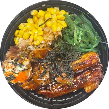 鵝肝鰻魚丼