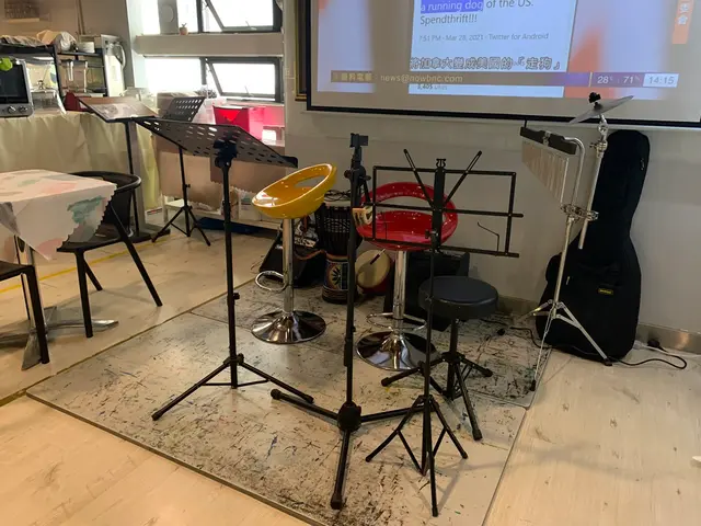 應該定時有band show