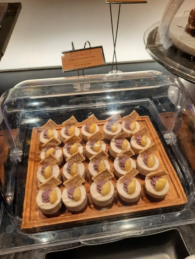 銀杏芋蓉慕絲蛋糕