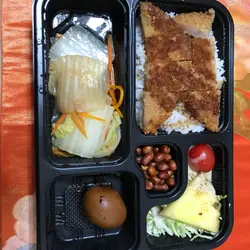 吉列猪扒便当