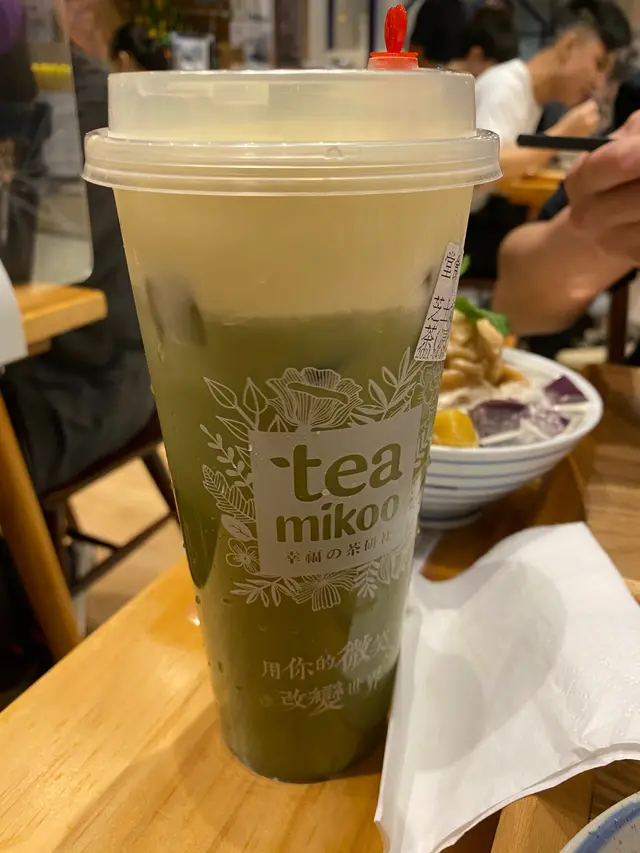 芝士奶蓋抹茶