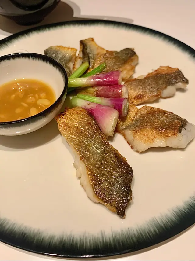Pan-seared  yellow  croaker