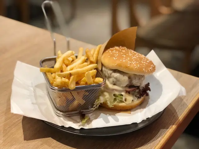 經典三重芝士和牛漢堡