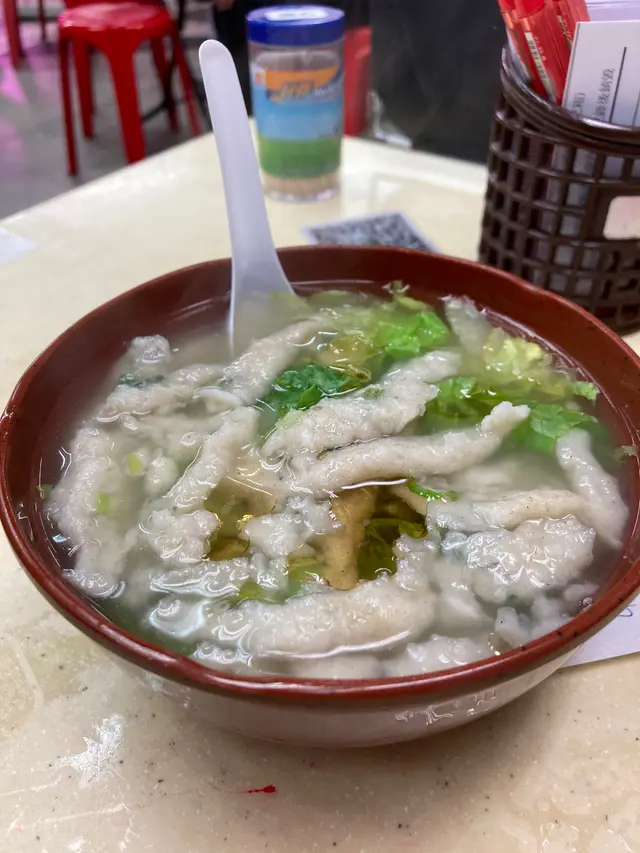 生菜魚肉湯