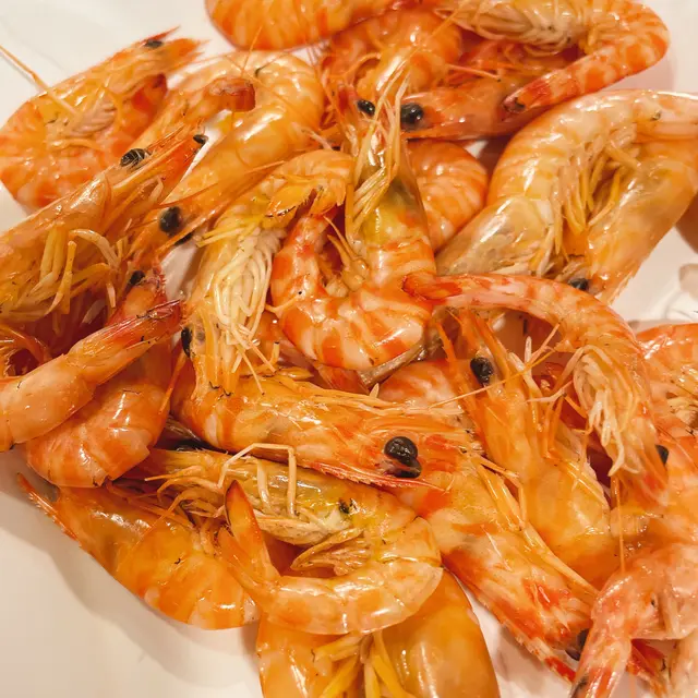 呢一碟白灼九蝦夠晒鮮甜