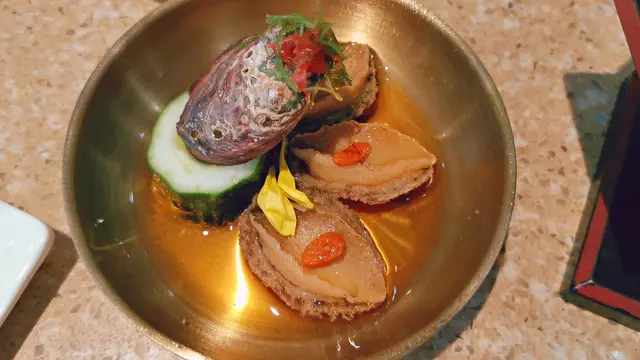 花雕醉鮑魚
