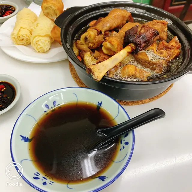 肉一般、茶淡