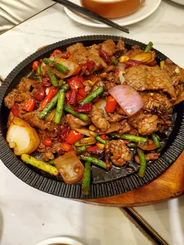 鐵板孜然牛肉