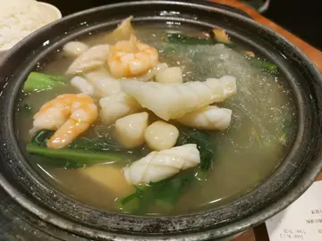 海鲜杂菜煲